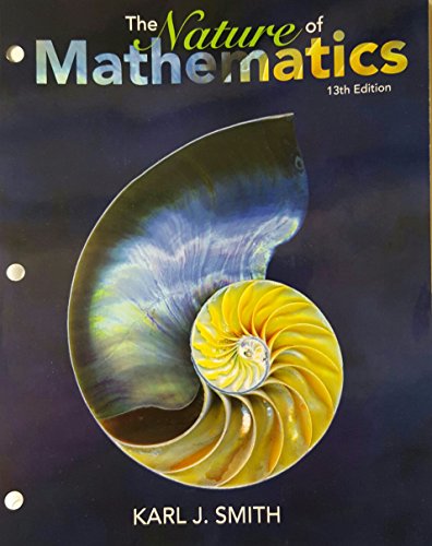 Nature of Mathematics, Loose-leaf Version