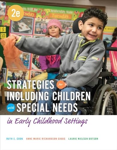 Strategies for Including Children with Special Needs in Early Childhood Settings (MindTap Course List)