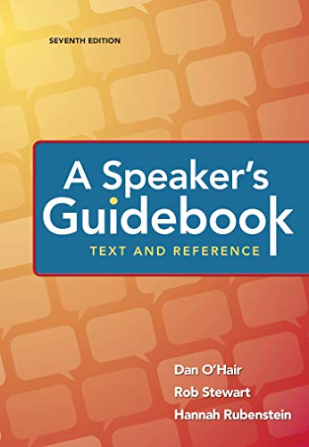 A Speaker's Guidebook: Text and Reference