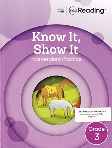 Know It Show It Grade 3 (Into Reading Vrs1)