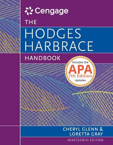 The Hodges Harbrace Handbook: 2016 Mla Update