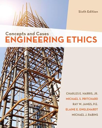 Engineering Ethics: Concepts and Cases