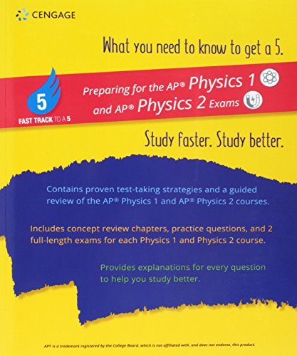 Fast Track to a 5 Test Prep for AP Physics 1 & 2