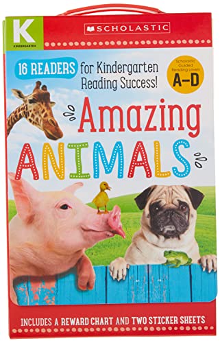 Amazing Animals A-D Kindergarten Box Set: Scholastic Early Learners (Guided Reader)