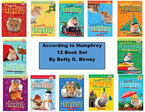 According to Humphrey Set of 1 - 12 by Betty G. Birney Humor Combined with Adventure for Reluctant Reader Appeal