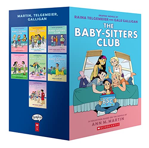 The Baby-sitters Club #1-7 Graphic Novel Box Set (The Baby-Sitters Club Graphix)