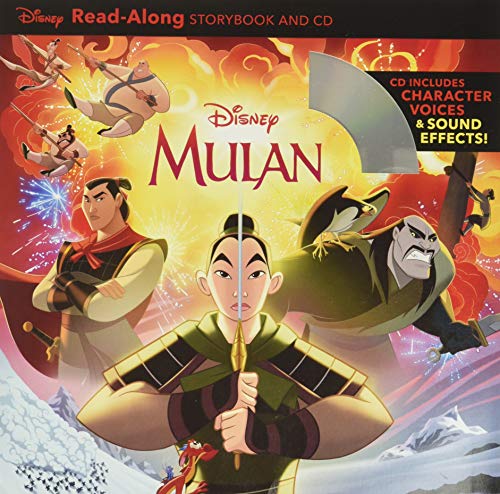 Cover of Mulan Read-Along Storybook and CD by Disney Books, paperback Book