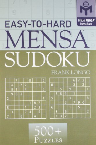 Easy-to-Hard Mensa® Sudoku