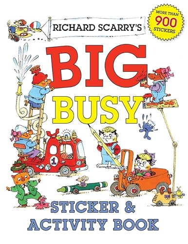 Richard Scarry's Big Busy Sticker & Activity Book
