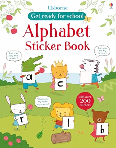 alphabet sticker book