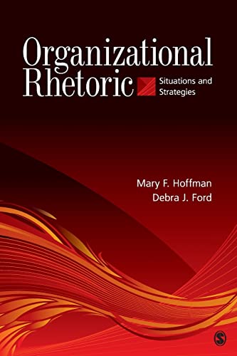Cover of Organizational Rhetoric: Situations and Strategies by Hoffman, Mary F., paperback Book
