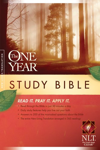 The One Year Study Bible NLT