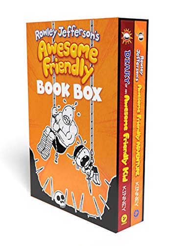 Rowley Jefferson’s Awesome Friendly 2-Book Hardcover Gift Set: Diary of an Awesome Friendly Kid and Rowley Jefferson's Awesome Friendly Adventure (Diary of a Wimpy Kid Box Set)