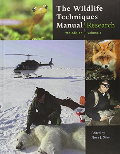 The Wildlife Techniques Manual: (Volume 1: Research/ Volume 2: Management)