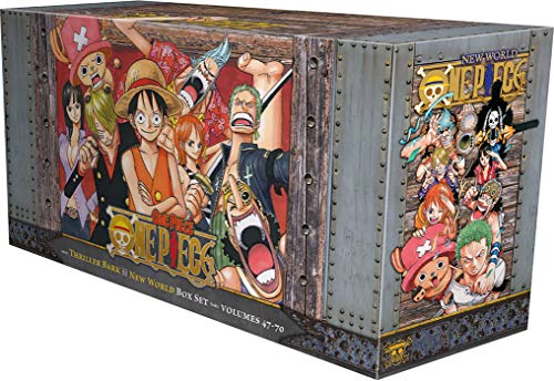 One Piece Box Set 3: Thriller Bark to New World: Volumes 47-70 with Premium (3) (One Piece Box Sets)