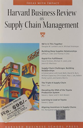 Harvard Business Review on Supply Chain Management (Harvard Business Review Paperback Series)