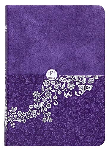 The Passion Translation New Testament, Violet (Compact Edition, Imitation Leather) – Compact Bible with Psalms, Proverbs, and Song of Songs, Makes a Great Gift for Confirmation, Holidays, and More