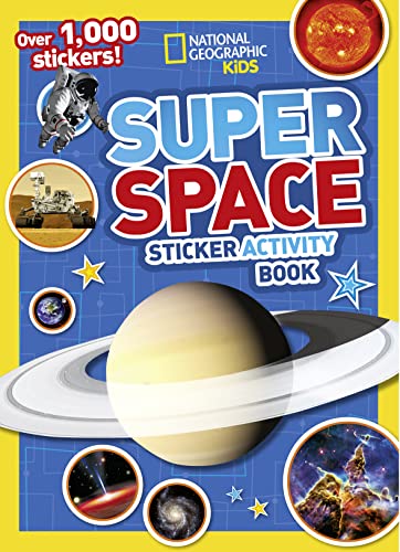 NGK space Sticker activity book (Special Sales UK Edition): Over 1,000 Stickers! (National Geographic Kids)