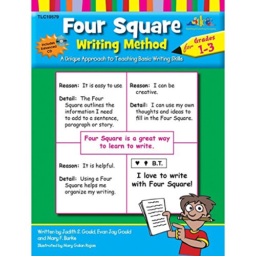 Four Square Writing Method Grades 1-3 w/ Enhanced CD