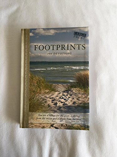 366 Devotions Footprints Devotional Large Print