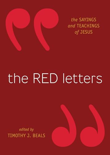 The Red Letters: The Sayings and Teachings of Jesus