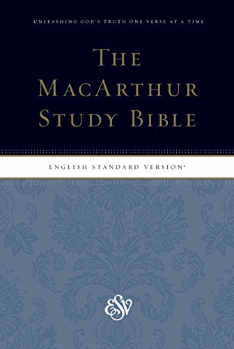 The MacArthur Study Bible: English Standard Version, Personal Size