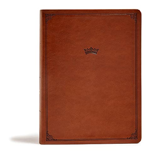 CSB Tony Evans Study Bible, British Tan LeatherTouch, Indexed, Black Letter, Study Notes and Commentary, Articles, Videos, Charts, Easy-to-Read Bible Serif Type