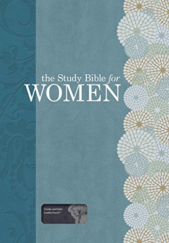 The Study Bible for Women, Smoke/Slate LeatherTouch