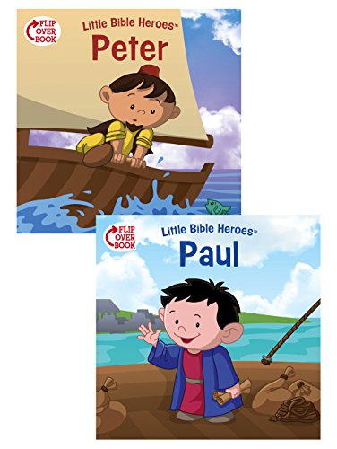 Peter/Paul Flip-Over Book (Little Bible Heroes™)