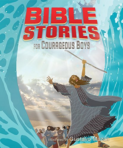 Bible Stories for Courageous Boys (padded cover)