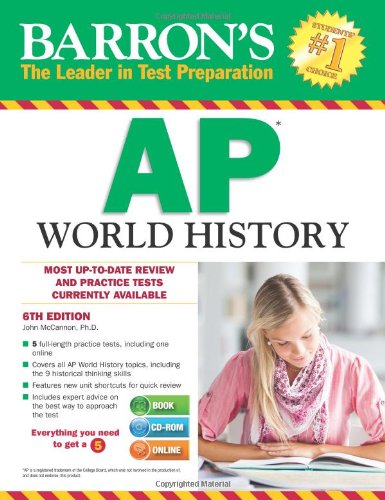 Barron's AP World History with CD-ROM