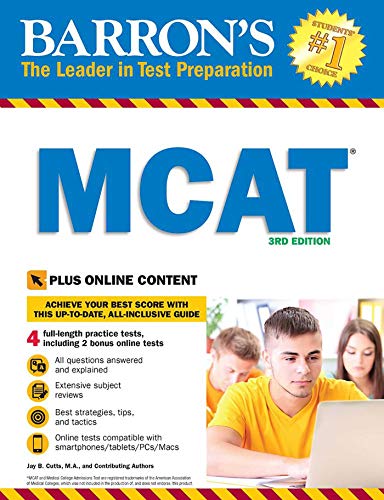 MCAT with Online Tests (Barron's Test Prep)