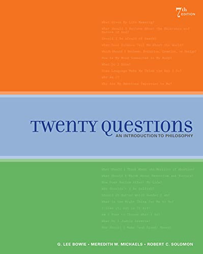 Twenty Questions: An Introduction to Philosophy