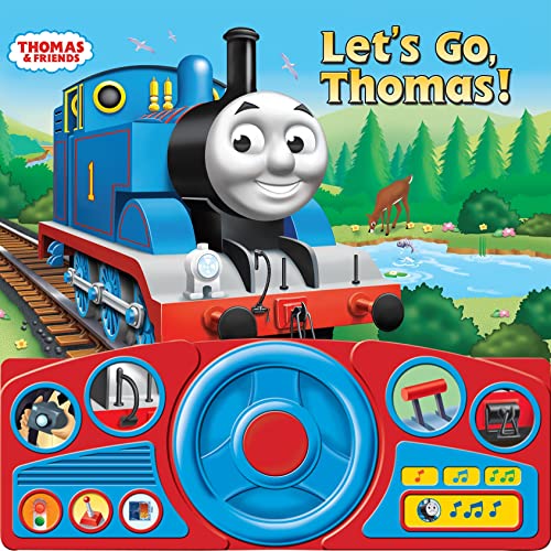 Thomas & Friends - Let's Go Thomas! Interactive Steering Wheel Sound Book - PI Kids
