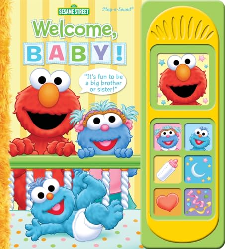 Sesame Street - Welcome, Baby! Sound Book - PI Kids