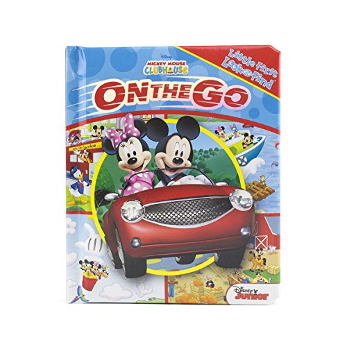 Mickey Mouse Clubhouse - On the Go - Little First Look and Find Activity Book - PI Kids