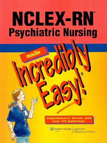 NCLEX-RN Psychiatric Nursing Made Incredibly Easy!