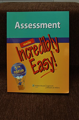 Assessment Made Incredibly Easy! (Incredibly Easy! Series®)