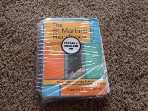 The St. Martin's Handbook, Kent State University Edition