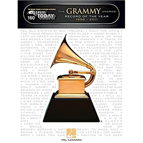 The Grammy Awards Record of the Year 1958-2011: E-Z Play Today Volume 160 (E-Z Play Today, 160)