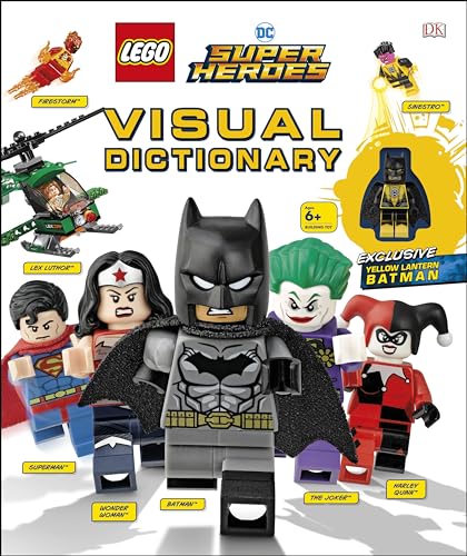 LEGO DC Comics Super Heroes Visual Dictionary: With Exclusive Yellow Lantern Batman Minifigure