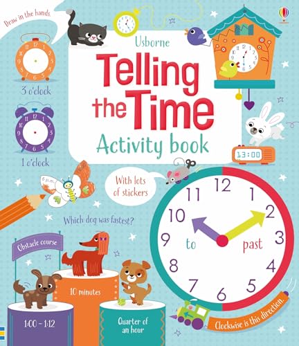 Telling the Time Activity Book (Maths Activity Books) [Paperback] [Oct 01, 2017] Lara Bryan