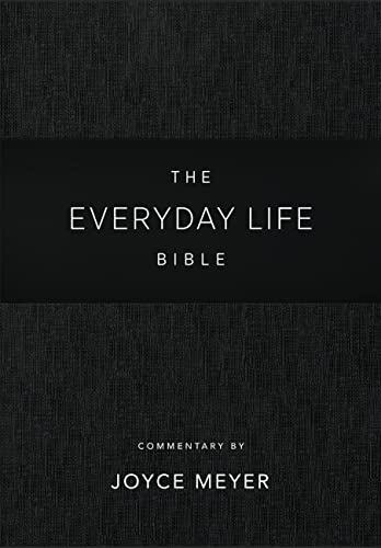 Everyday Life Bible: Black LeatherLuxe®: The Power of God's Word for Everyday Living