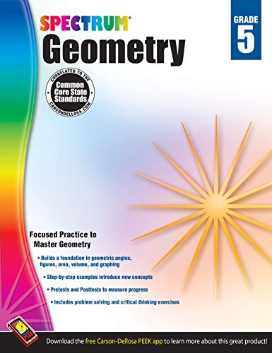 Spectrum - Geometry Workbook, Grade 5