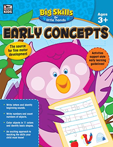 Cover of Early Concepts, Grades Preschool - K (Big Skills for Little Hands®) by Thinking Kids, paperback Book