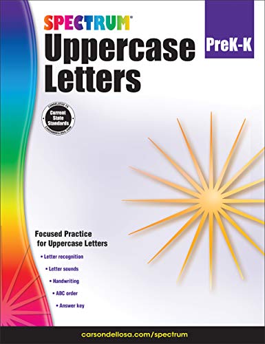 Spectrum - Uppercase Letters, Grades PK - K