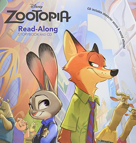 Zootopia Read-Along Storybook & CD (Read-Along Storybook and CD)