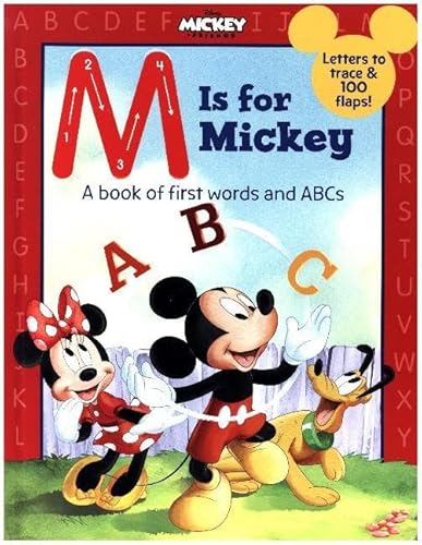 Cover of M Is for Mickey by Disney Books, board_book Book