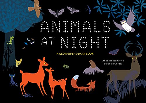 Animals at Night: An Interactive Glow-in-the-Dark Bedtime Story Children's Book about Nocturnal Animals