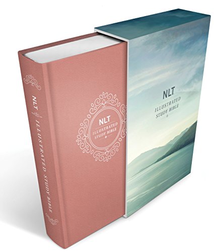 Illustrated Study Bible NLT Deluxe, Deluxe Linen Edition (Hardcover, Pink)